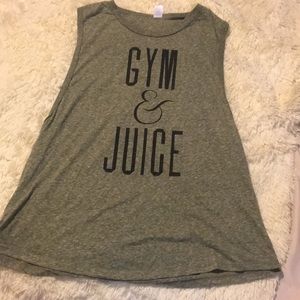 Gym and Juice Tank ✌🏻
